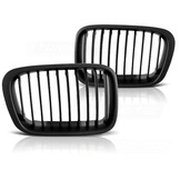 Grill geschikt voor BMW E46 05 98-08 01 zwart mat