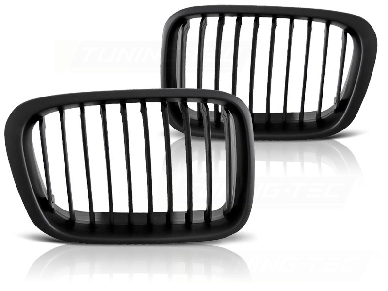 Grill geschikt voor BMW E46 05 98-08 01 zwart mat