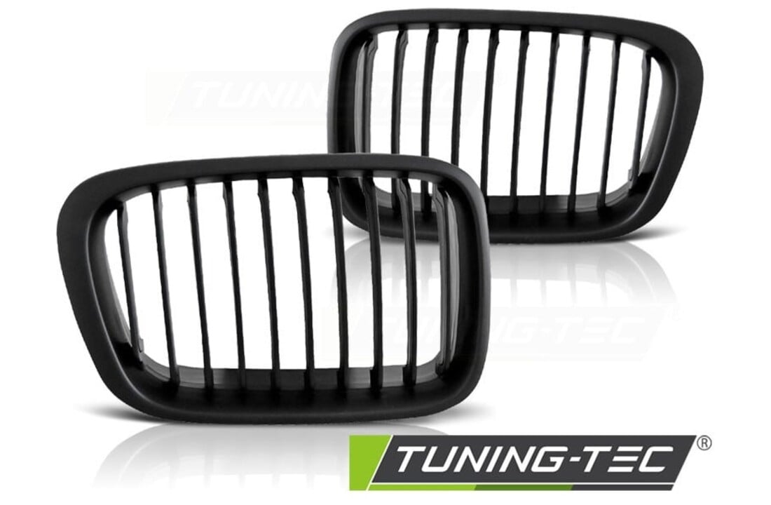 Grill geschikt voor BMW E46 05 98-08 01 zwart mat