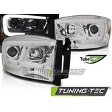 Koplampen met parkeerlicht geschikt voor Dodge Ram 06-08 chroom