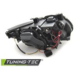 Koplampen xenon geschikt voor BMW E92/E93 06-10 Angel Eyes LED zwart HID