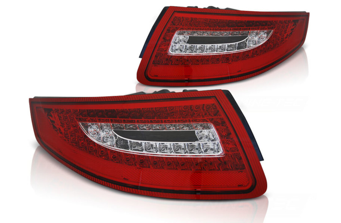 Achterlichten geschikt voor Porsche 911 997 04-09 rood helder LED