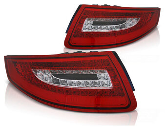 Achterlichten geschikt voor Porsche 911 997 04-09 rood helder LED
