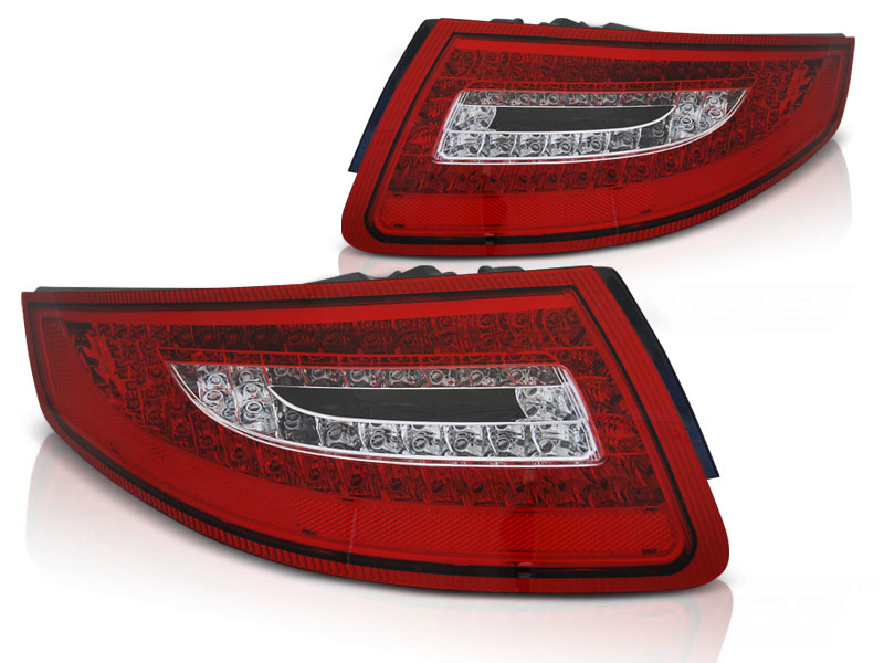 Achterlichten geschikt voor Porsche 911 997 04-09 rood helder LED