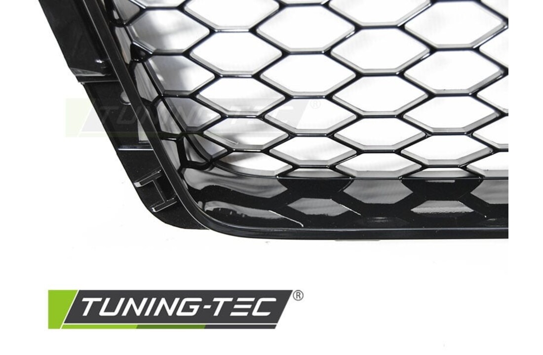 Grill geschikt voor AUDI A4 B9 15-19 GLANZEND ZWART RS-STIJL