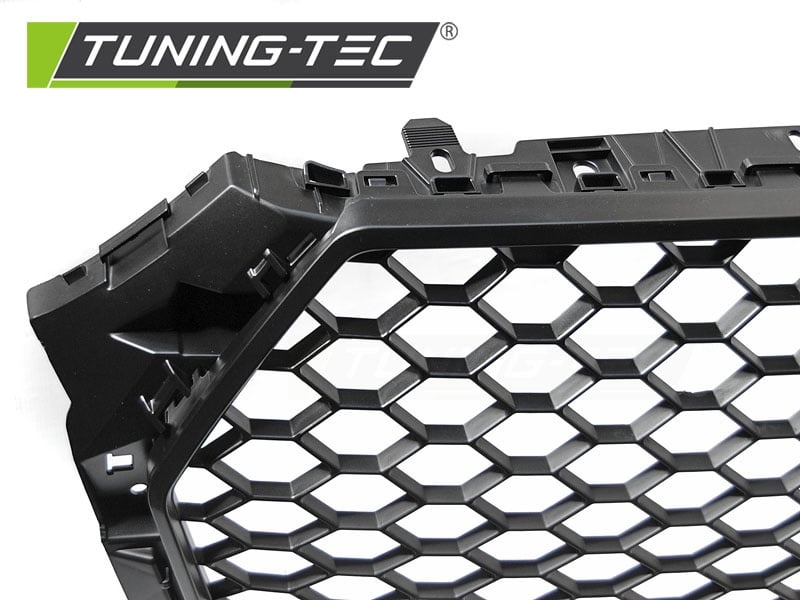 Grill AUDI A4 B9 15-19 ZWART RS-STIJL