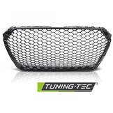 Grill geschikt voor AUDI A4 B9 15-19 ZWART RS-STIJL