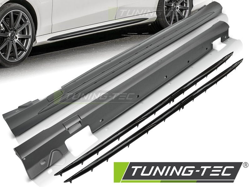 Sideskirts geschikt voor Mercedes W212 13-16 E63 AMG stijl