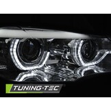 Koplampen xenon geschikt voor BMW X5 E70 07-10 AE DRL LED chroom HID