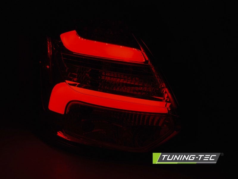 Achterlichten geschikt voor Ford Focus 3 11-10 14 hatchback rood helder LED strip seq indic