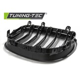 Grill geschikt voor BMW E60/E61 07 03-10 glanzend zwart dubbele stang M-Look