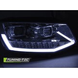 Koplampen dagrijlicht geschikt voor VW T6 15- chroom LED DRL