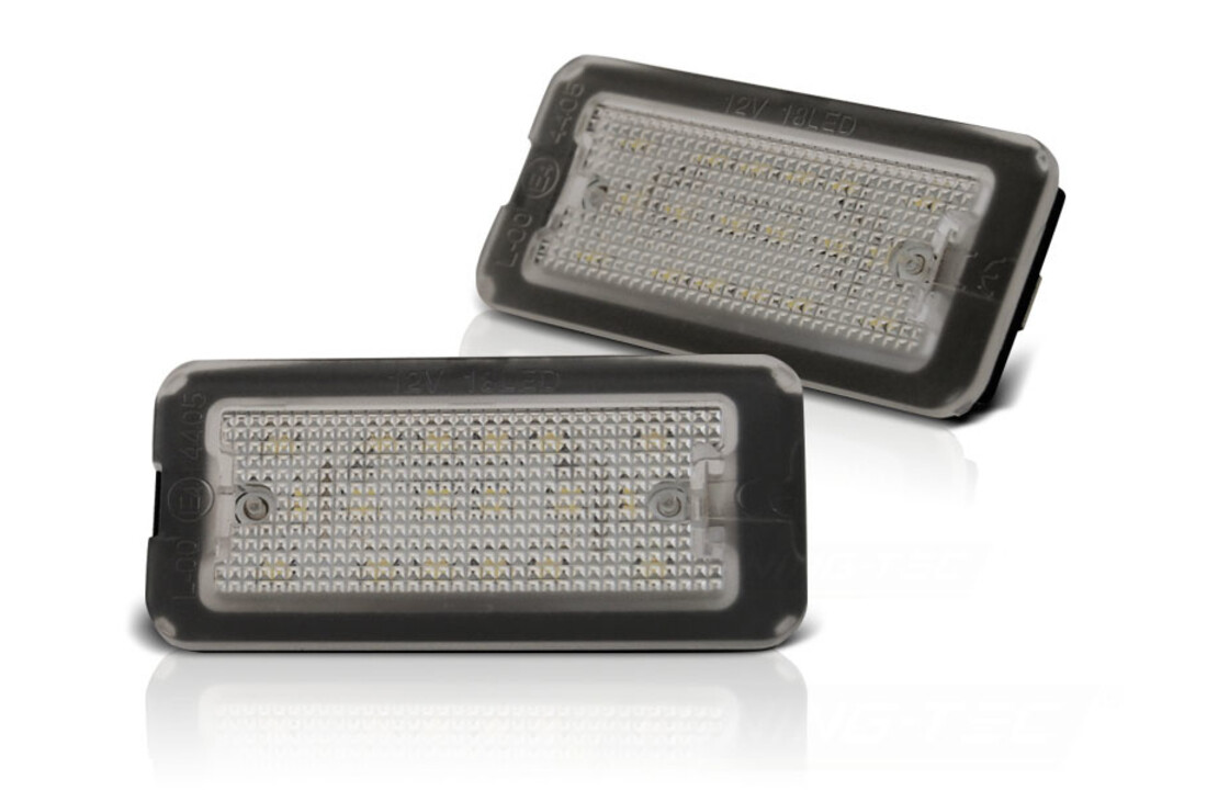 Kentekenverlichting LED geschikt voor Fiat 500 / 500C 07-LED
