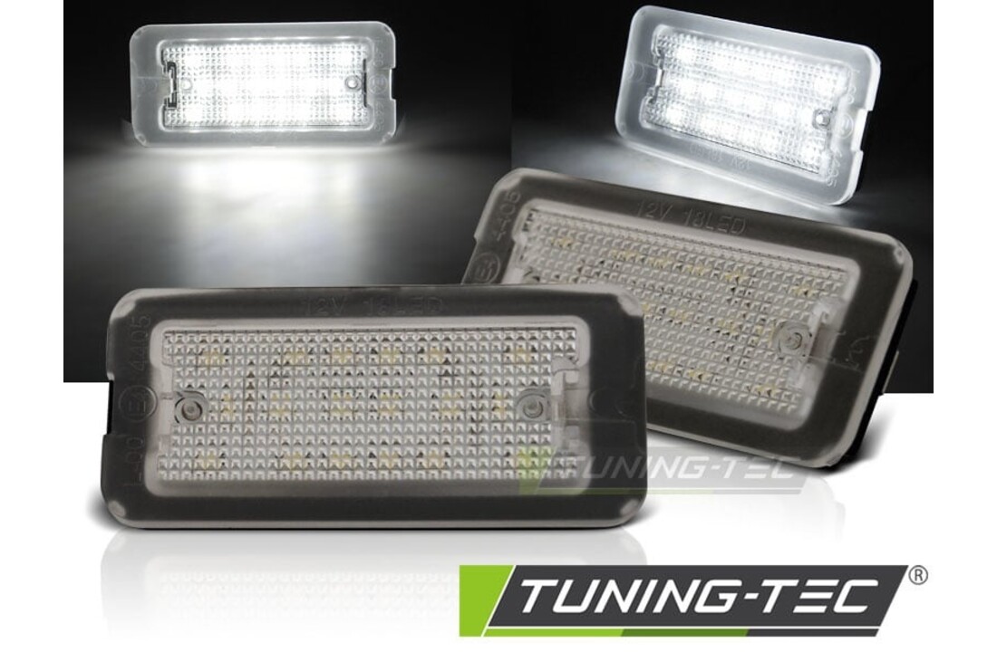 Kentekenverlichting LED geschikt voor Fiat 500 / 500C 07-LED