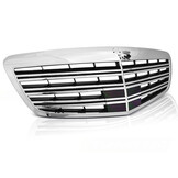 Grill geschikt voor Mercedes W221 09-13 S65 AMG chroom zwart