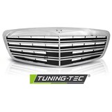 Grill geschikt voor Mercedes W221 09-13 S65 AMG chroom zwart