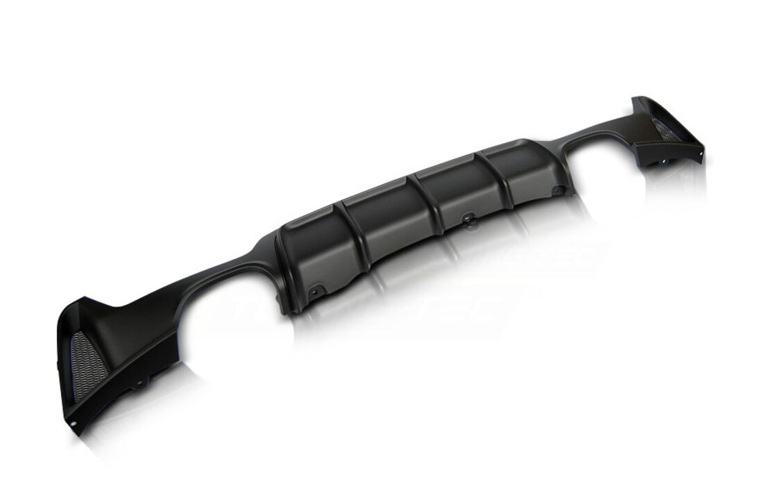 Achterbumper geschikt voor BMW F32/F33 MP dubbele uitsparing - dubbele uitlaat