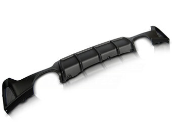 Achterbumper geschikt voor BMW F32/F33 MP dubbele uitsparing - dubbele uitlaat