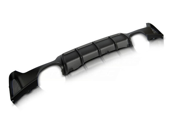 Achterbumper geschikt voor BMW F32/F33 MP dubbele uitsparing - dubbele uitlaat