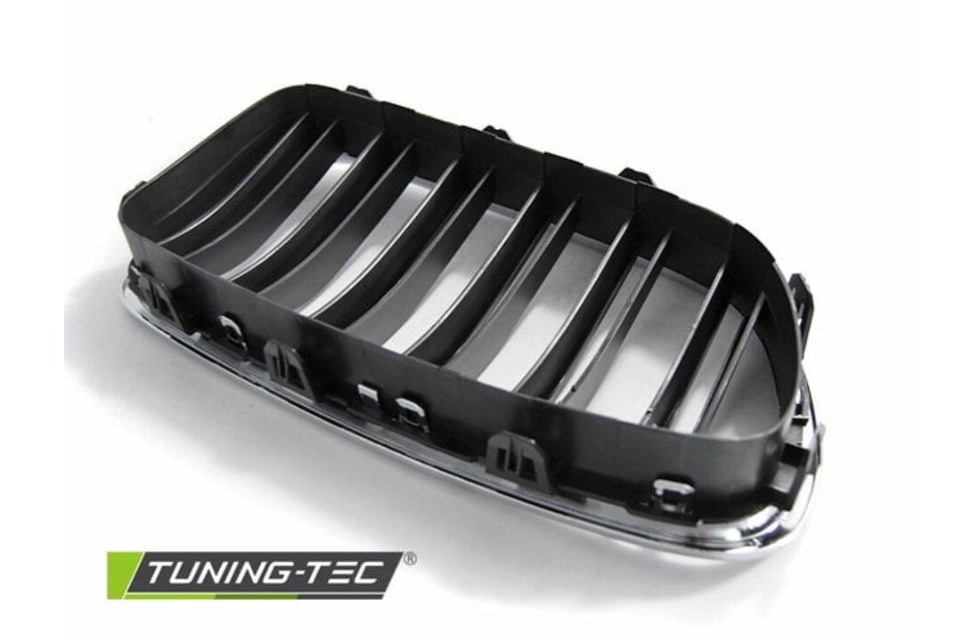 Grill geschikt voor BMW F10/F11 10-16 M5 look chroom zwart