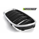 Grill geschikt voor BMW F10/F11 10-16 M5 look chroom zwart