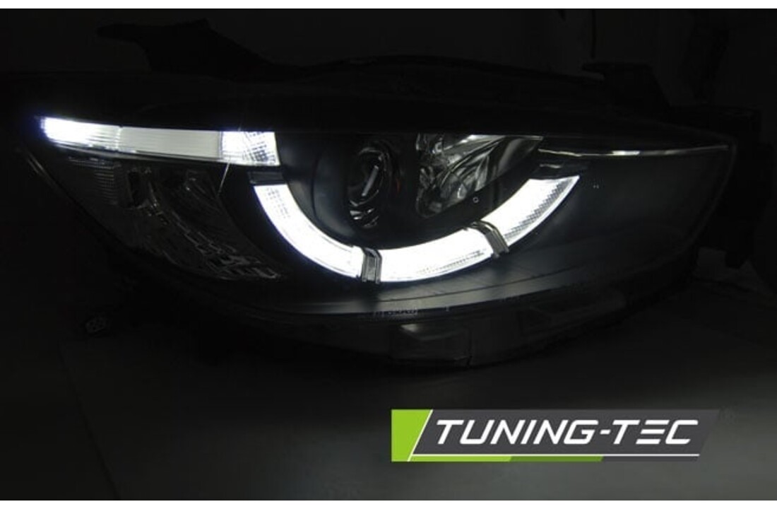 Koplampen dagrijlicht geschikt voor Mazda CX5 11-15 zwart true DRL