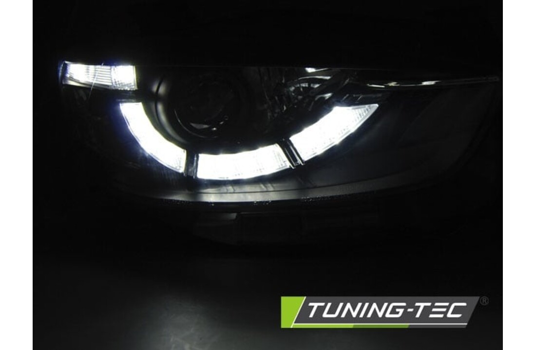 Koplampen dagrijlicht geschikt voor Mazda CX5 11-15 zwart true DRL