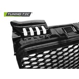 Grill AUDI A4 (B7) RS-STIJL 11 04-03 08 GLANZEND ZWART