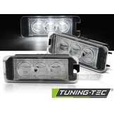 Kentekenverlichting LED geschikt voor VW Golf 4, VW Golf 5, VW Golf 6, VW Golf 7, VW Passat B6, VW Passat CC, VW New Beetle, VW EOS, VW Phaeton, VW Lupo, VW Polo, VW Scirocco 3xLED