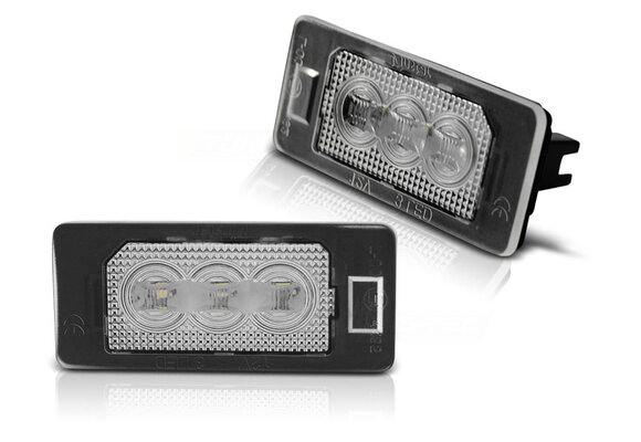 Kentekenverlichting LED geschikt voor BMW E90/F30/F32/E39/E60/F10/X3/X5/X6 3x LED