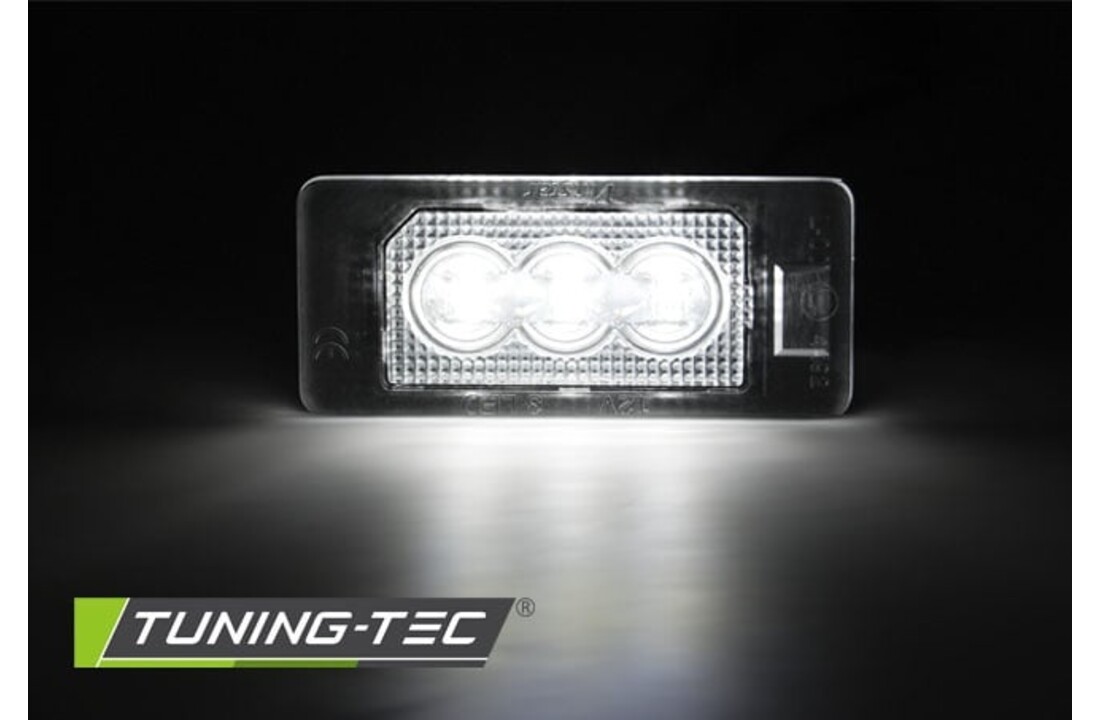 Kentekenverlichting LED geschikt voor BMW E90/F30/F32/E39/E60/F10/X3/X5/X6 3x LED