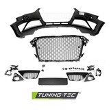 Tuning bumper AUDI A4 B8 12-15 RS STIJL ZWART PDC