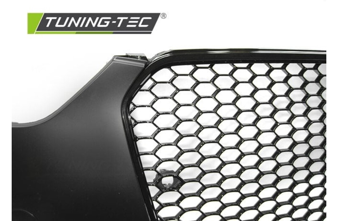 Tuning bumper geschikt voor AUDI A4 B8 12-15 RS STIJL ZWART PDC