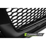 Tuning bumper AUDI A4 B8 12-15 RS STIJL ZWART PDC