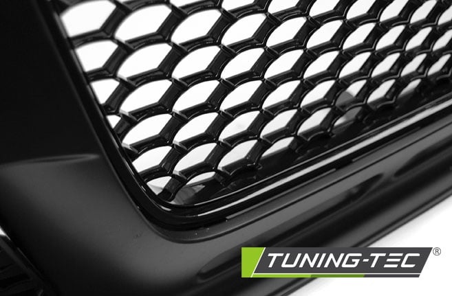 Tuning bumper AUDI A4 B8 12-15 RS STIJL ZWART PDC