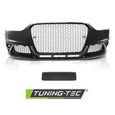 Tuning bumper AUDI A4 B8 12-15 RS STIJL ZWART PDC