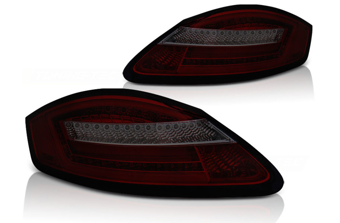 Achterlichten geschikt voor Porsche Boxster 987/Cayman 05-08 rood smoke seq LED