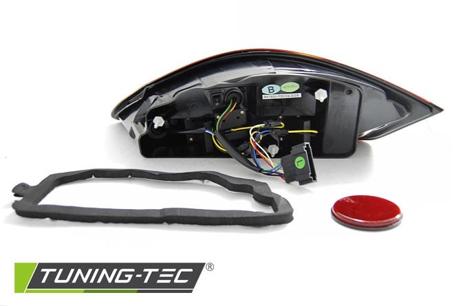 Achterlichten geschikt voor Porsche Boxster 987/Cayman 05-08 rood smoke seq LED