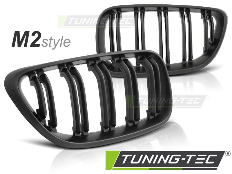 Grill geschikt voor BMW F22/F23 M2 mat zwart