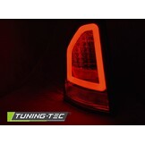Achterlichten geschikt voor Chrysler 300C 05-08 zwart LED strip
