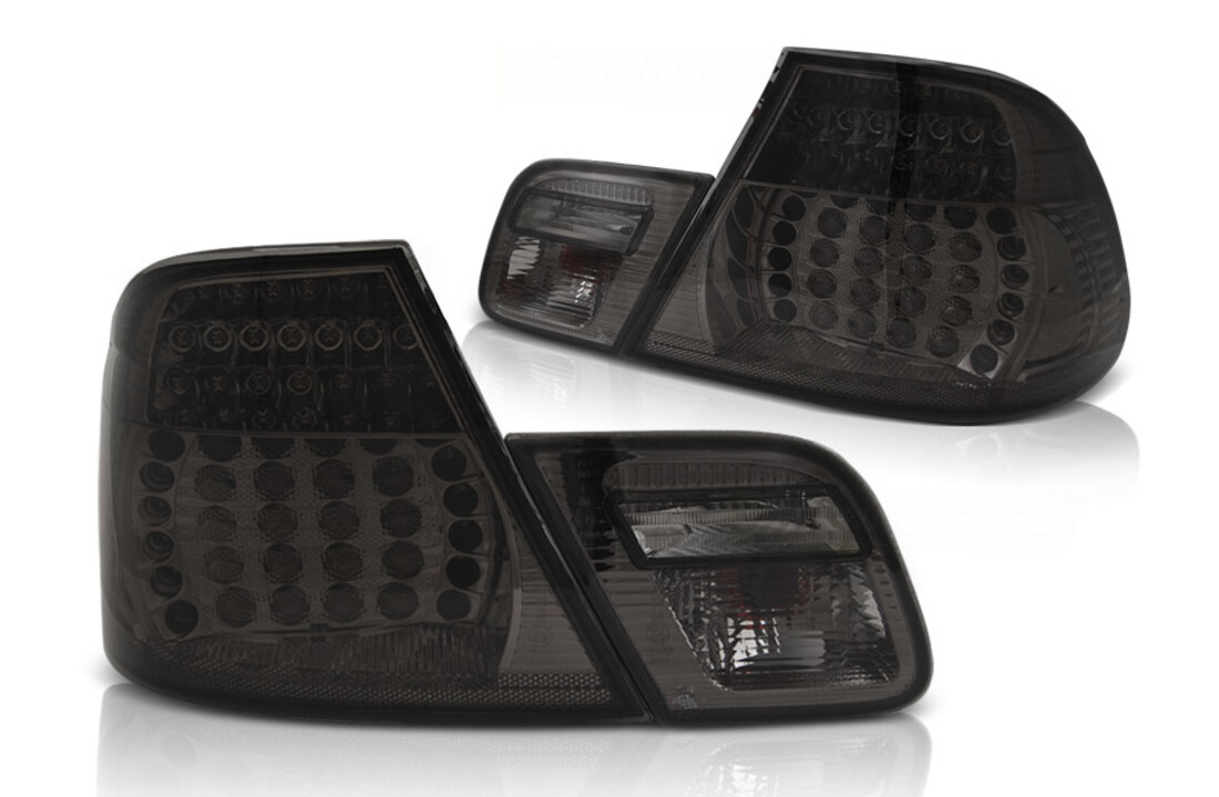 Achterlichten geschikt voor BMW E46 04 03-06 coupe smoke LED