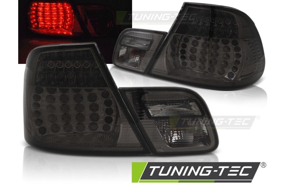 Achterlichten geschikt voor BMW E46 04 03-06 coupe smoke LED