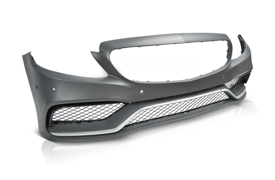 Tuning bumper geschikt voor Mercedes W205 14- C63 stijl PDC