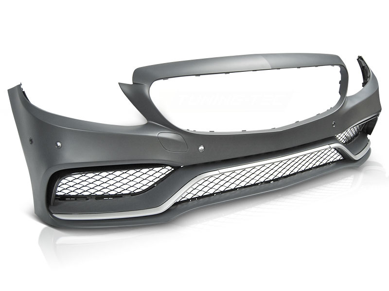 Tuning bumper geschikt voor Mercedes W205 14- C63 stijl PDC