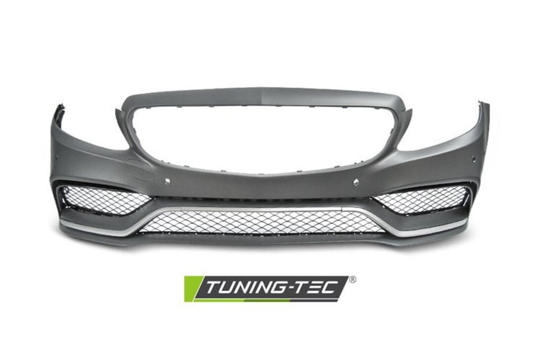 Tuning bumper geschikt voor Mercedes W205 14- C63 stijl PDC