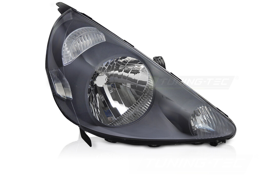 Koplamp Rechts Zwart TYC geschikt voor Honda Jazz / Fit (2002-2004)