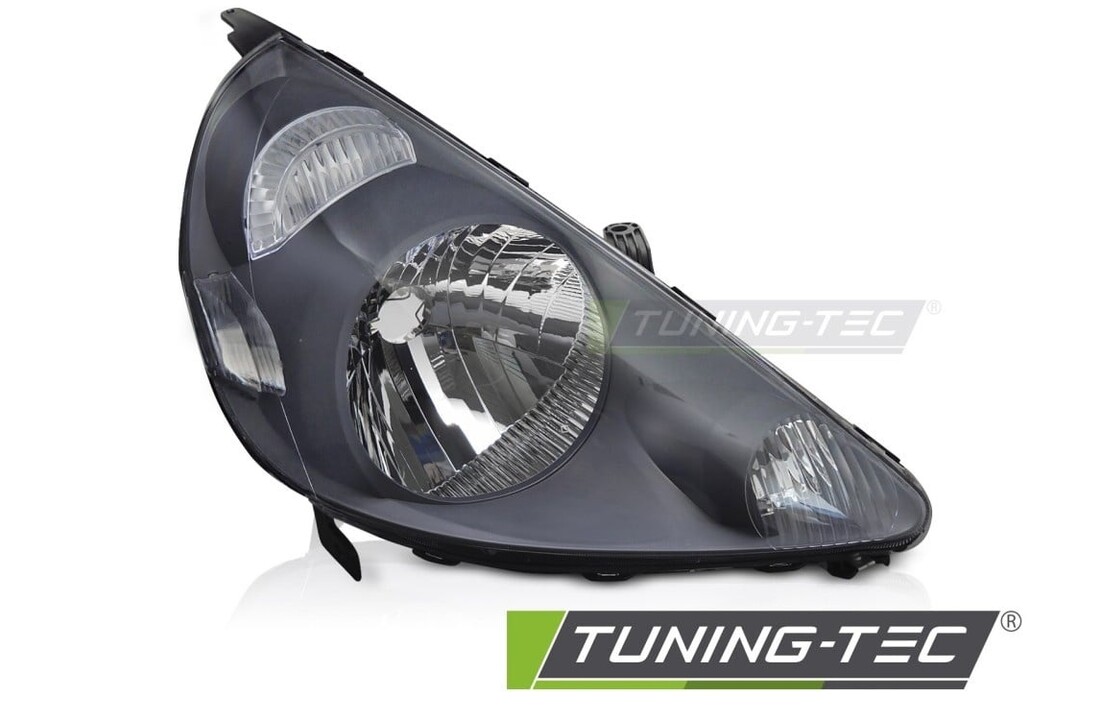 Koplamp Rechts Zwart TYC geschikt voor Honda Jazz / Fit (2002-2004)