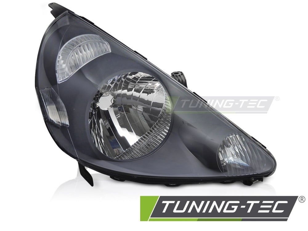 Koplamp Rechts Zwart TYC geschikt voor Honda Jazz / Fit (2002-2004)