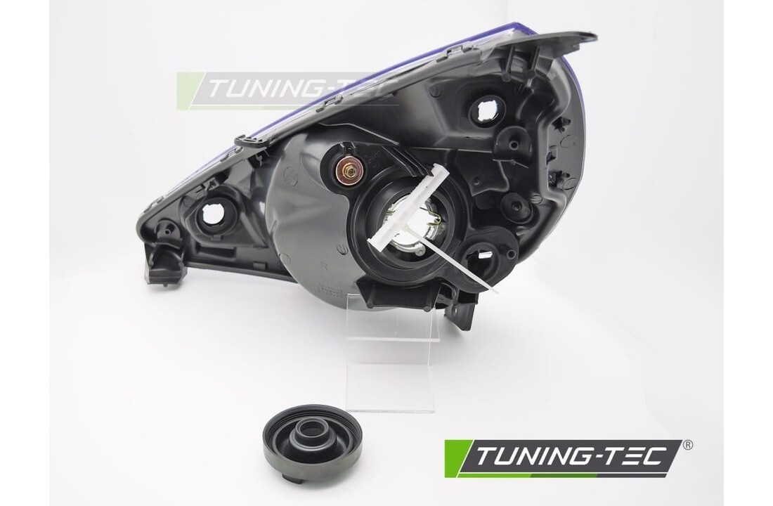 Koplamp Rechts Zwart TYC geschikt voor Honda Jazz / Fit (2002-2004)