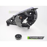 Koplamp Rechts Zwart TYC geschikt voor Honda Jazz / Fit (2002-2004)